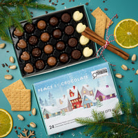 Peace By Chocolate - 24 Piece Holiday Box
