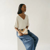 Palm Leaf Clutch