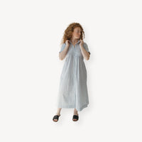 Collared Button Shirt Dress