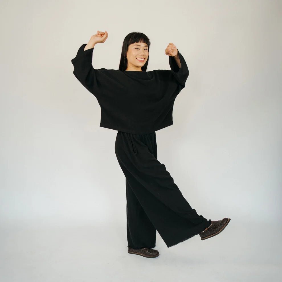 Pokoloko - Loft Cotton Palazzo Pants