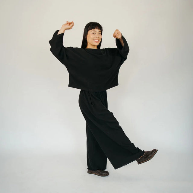 Pokoloko - Loft Cotton Palazzo Pants