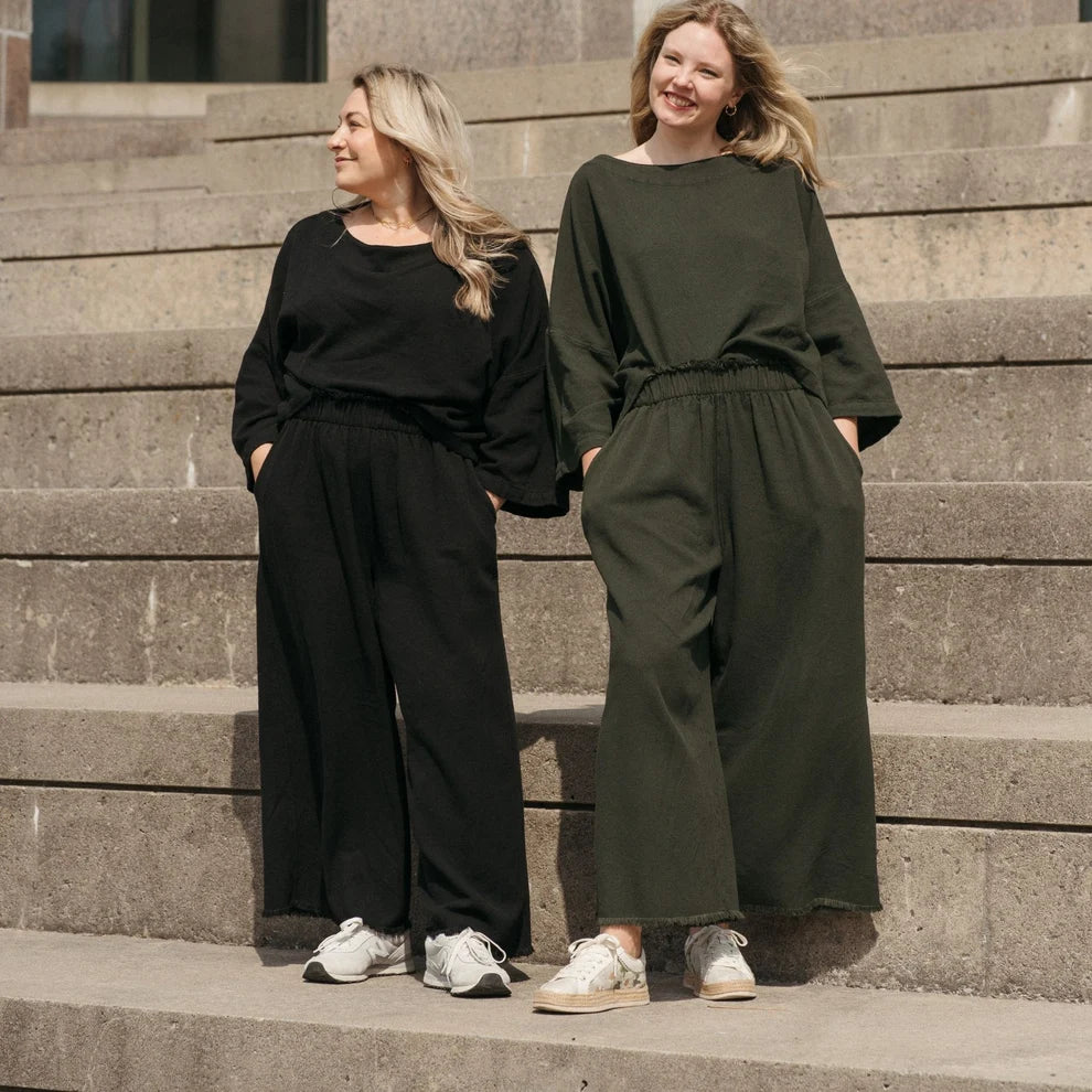 Pokoloko - Loft Cotton Palazzo Pants