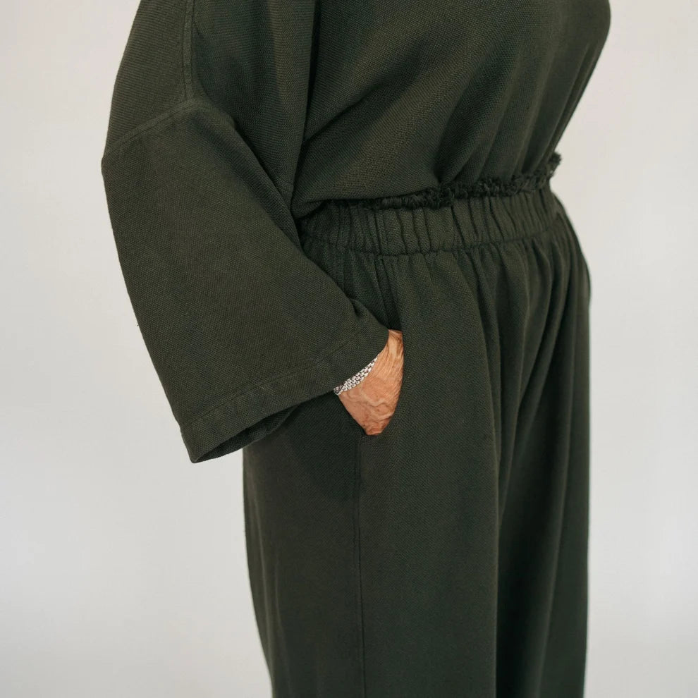 Pokoloko - Loft Cotton Palazzo Pants