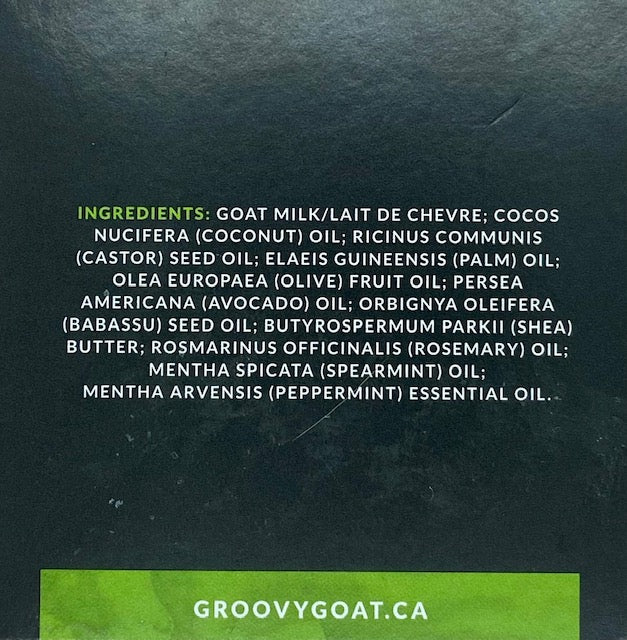 Rosemary Mint "Mohair" Goat Milk Shampoo Bar