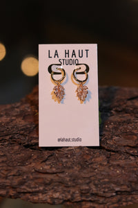 La Haut Studio - Gold Plated Dangle Earrings