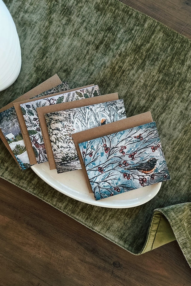 Winter's Melody Card