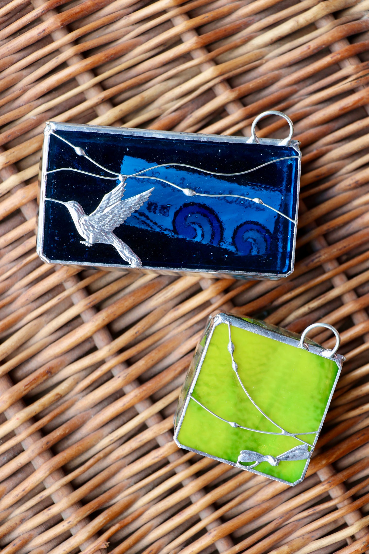 LaBrise Stained Glass - Suncatchers, Earrings, Mobiles, Jewelry Boxes