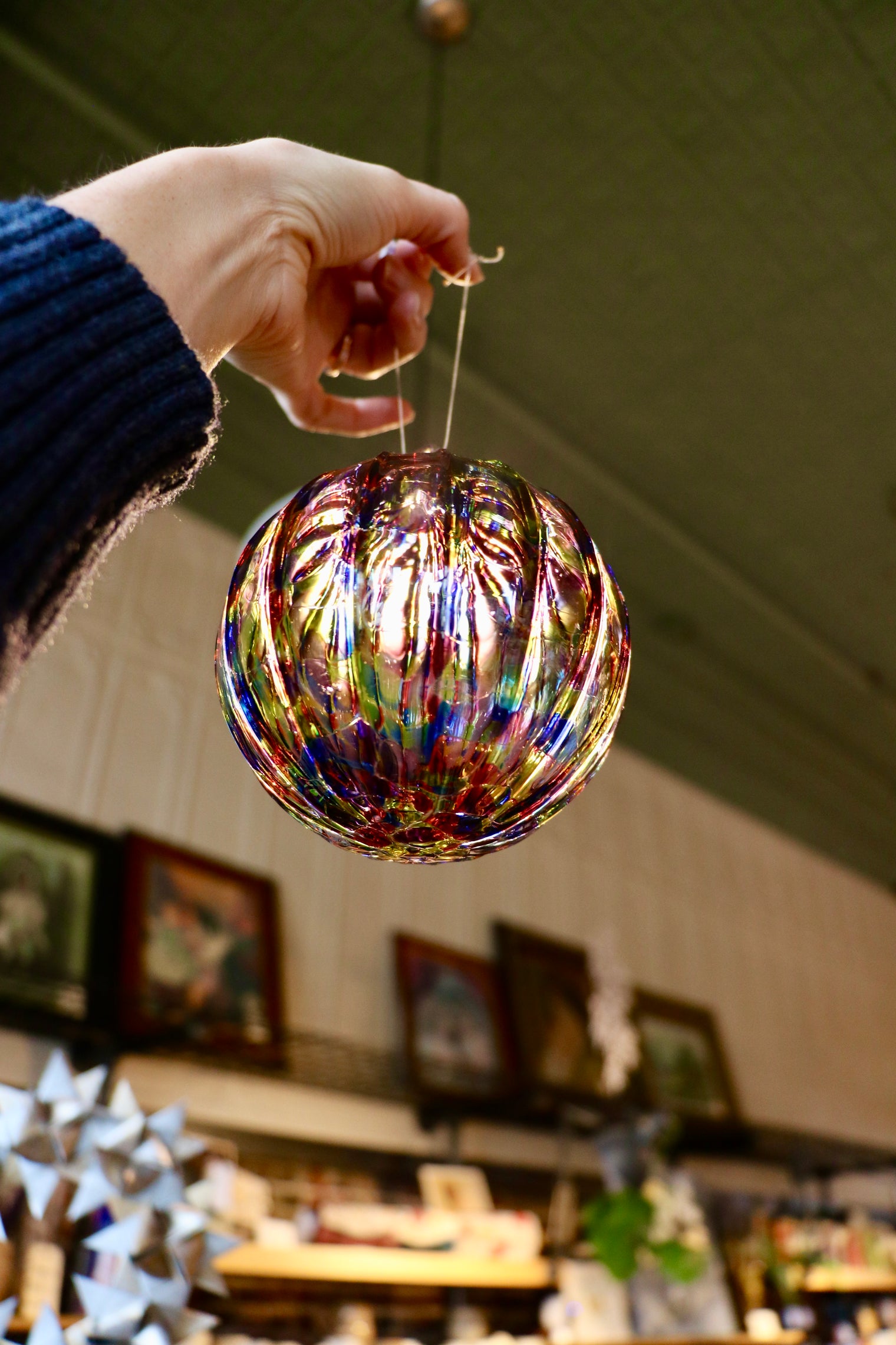 Blown Glass Large Friendship Balls