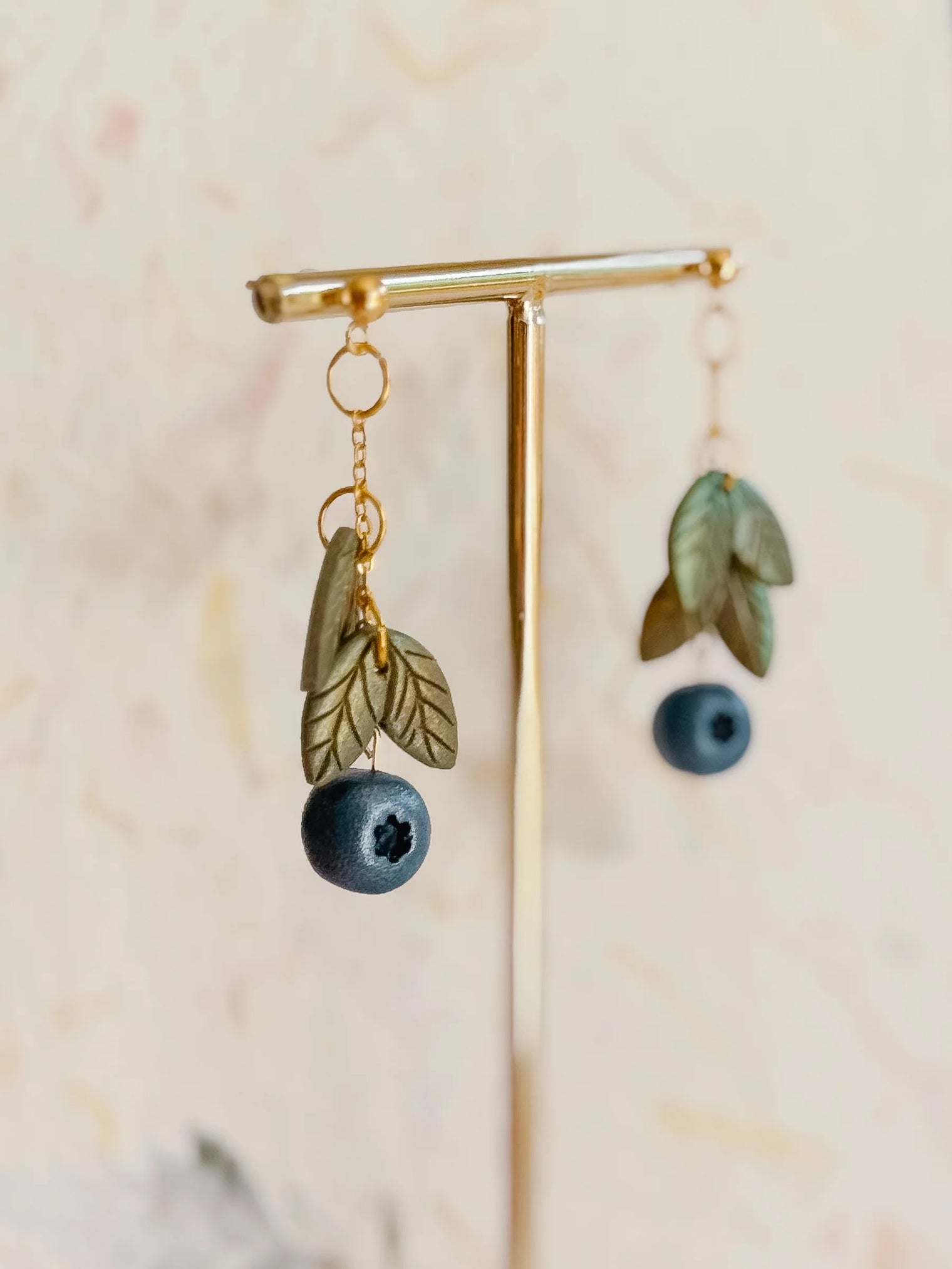 Wild Blueberry Earrings - The Little Red Door