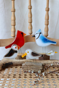 The Glass Bakery - Hanging and Perched Glass Birds