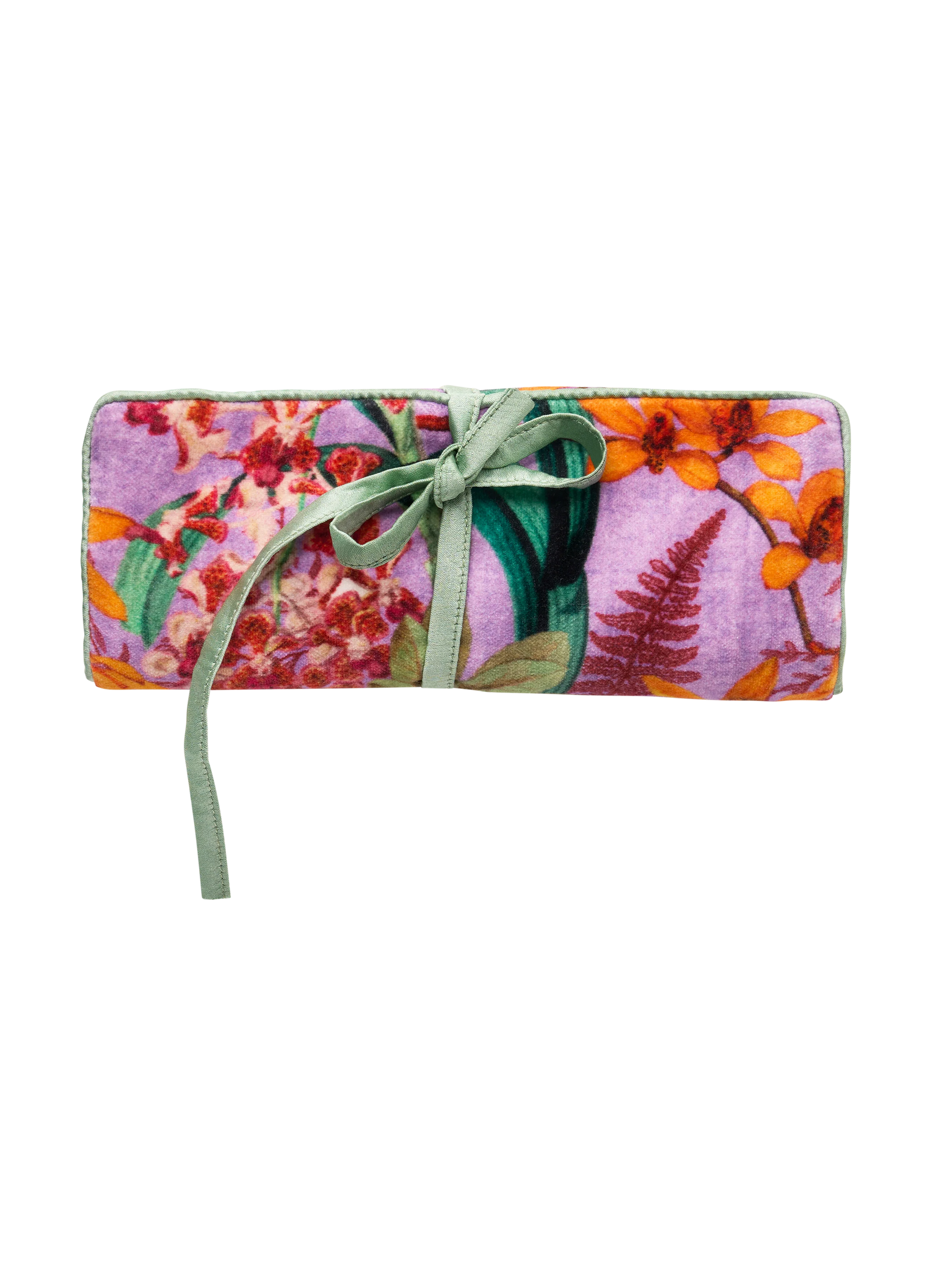 Jewellery Roll - Botany Bliss - Lavender