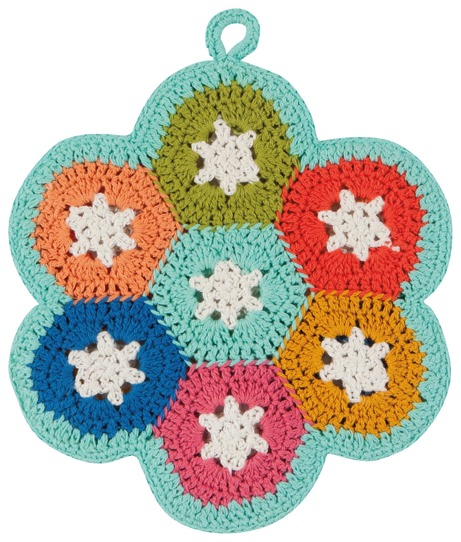 Loop de Loop Crochet Trivet