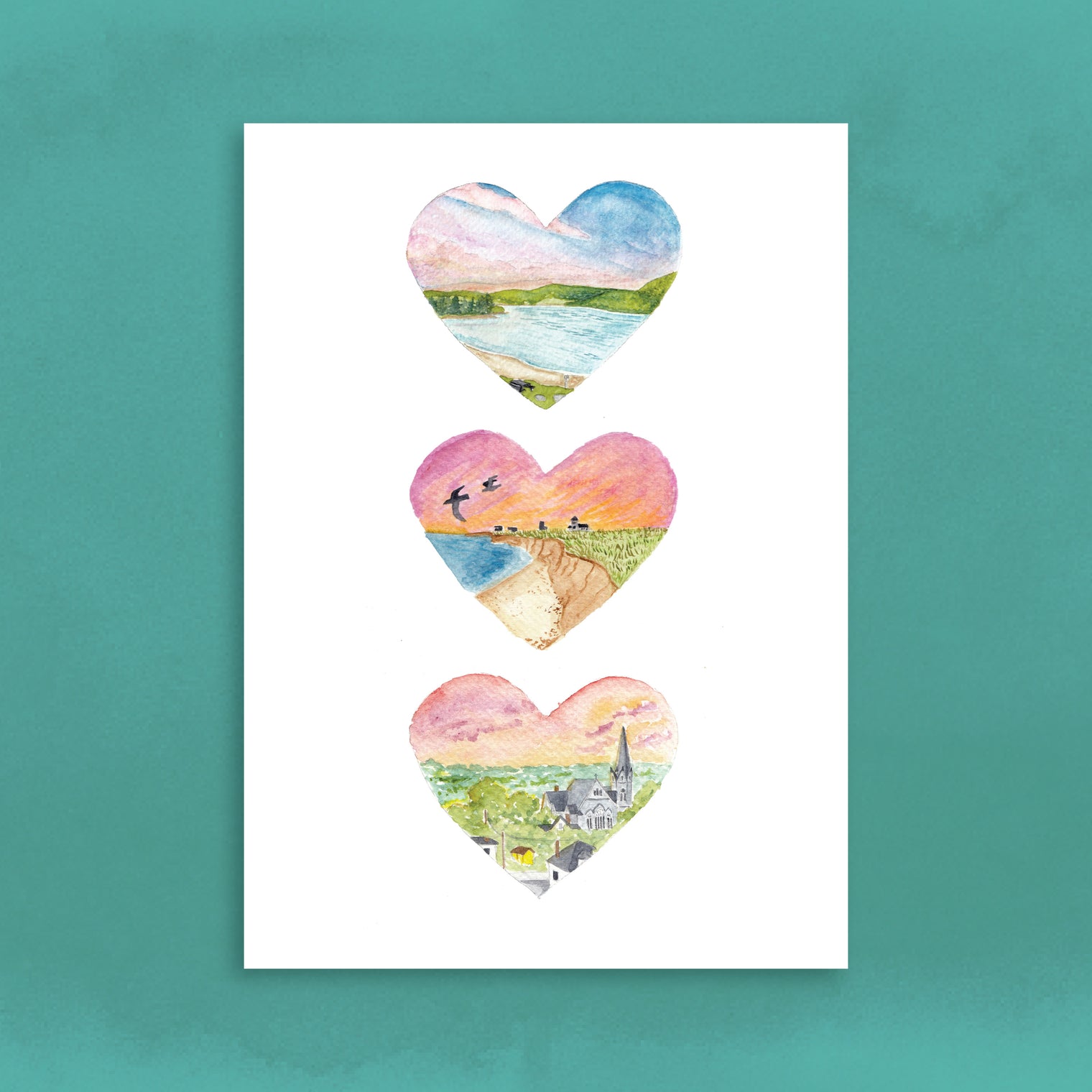 Northside Hearts Card