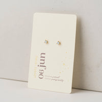 Kaleidoscope Birthstone Studs (Gold) - Lover's Tempo