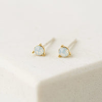 Kaleidoscope Birthstone Studs (Gold) - Lover's Tempo