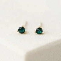 Kaleidoscope Birthstone Studs (Gold) - Lover's Tempo