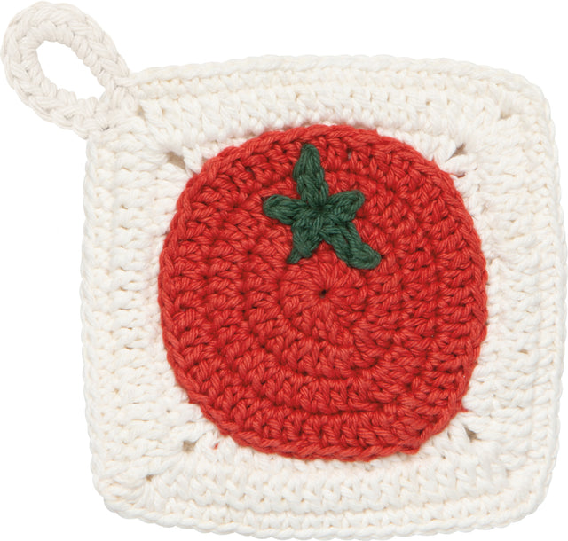 Danica - Tomato Crochet Sponges