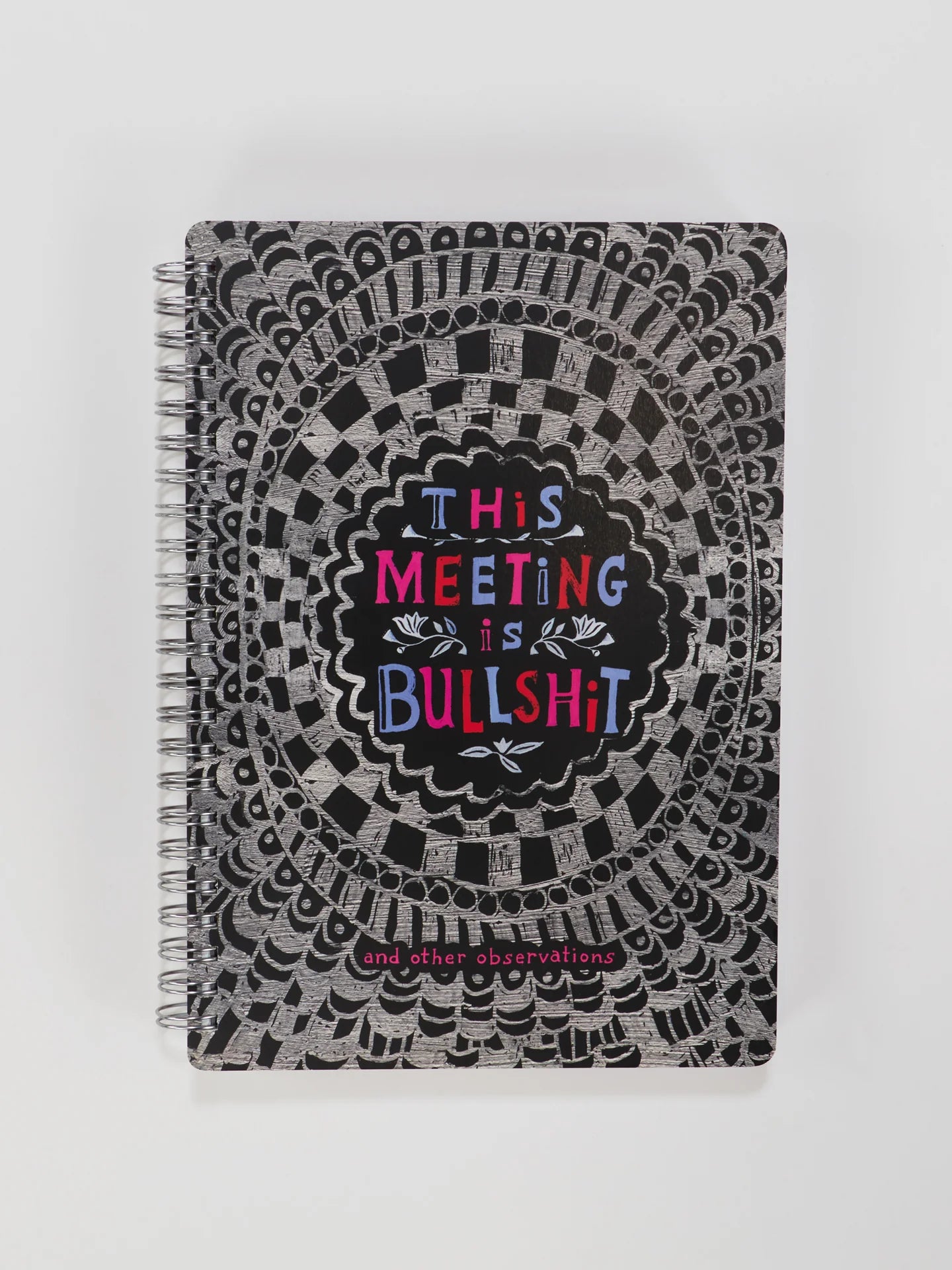 This Meeting Is Bullshit Spiral Notebook