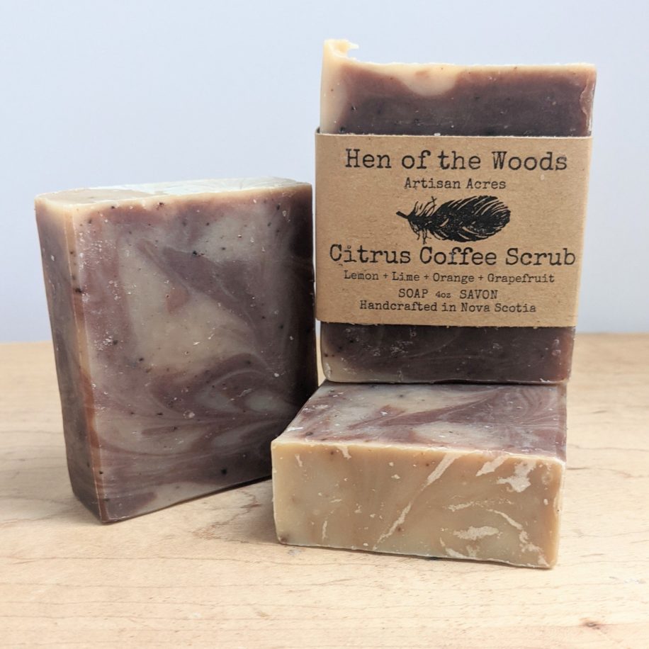 Citrus Coffee Scrub Soap