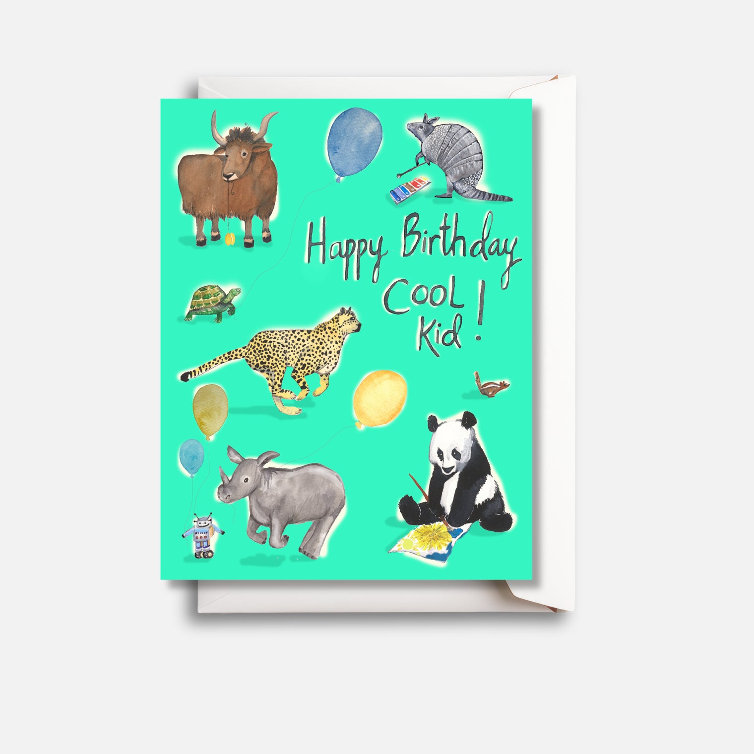 Happy Birthday Cool Kid Card