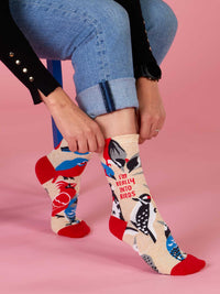 I'm Really Into Birds Crew Socks