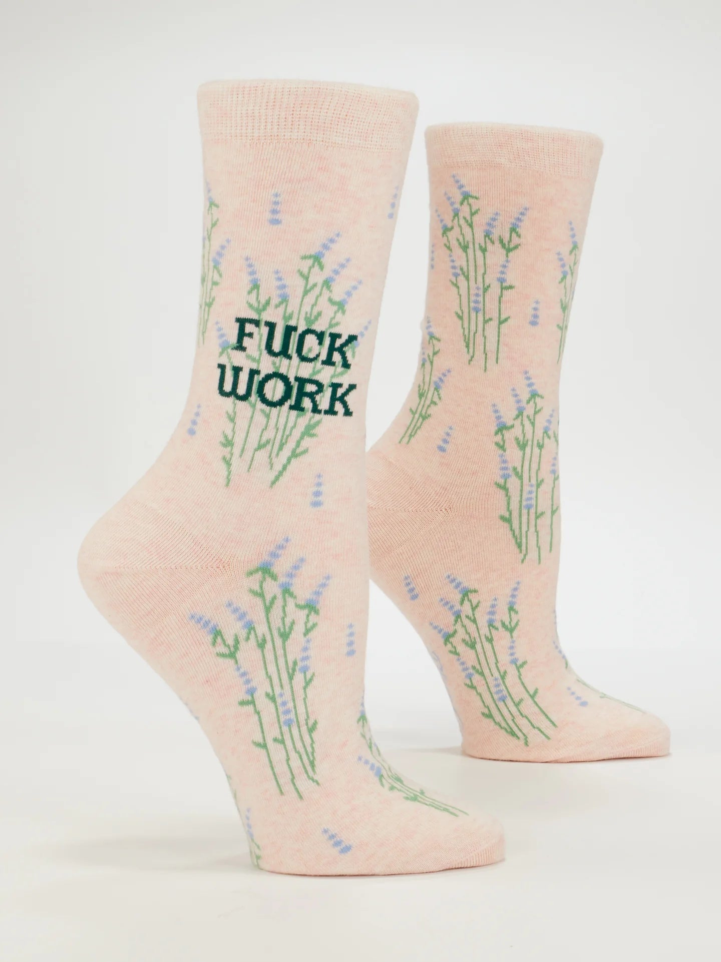 Fuck Work W-Crew Socks