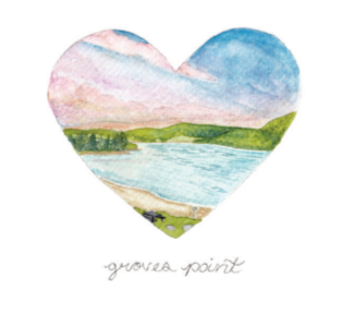 Groves Point Print