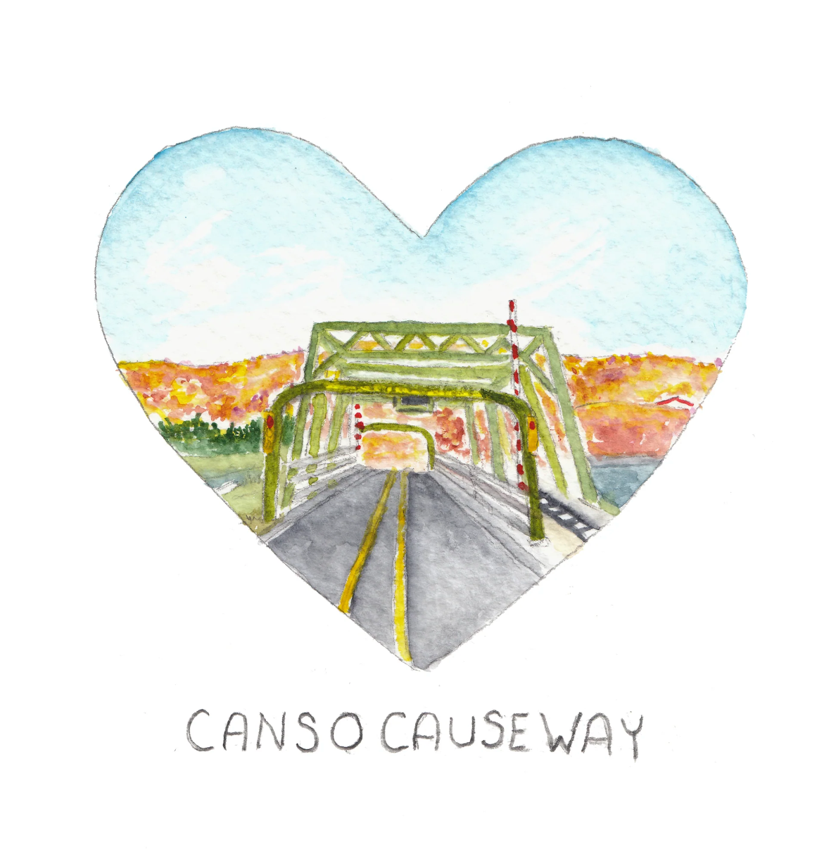 Canso Causeway Print