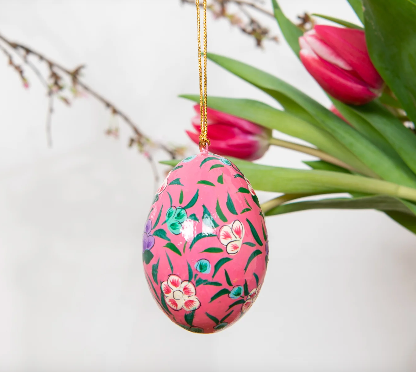 East End Press - Pink & Purple Easter Egg