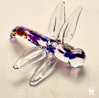 Blown Glass Dragonfly Suncatcher