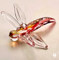 Blown Glass Dragonfly Suncatcher