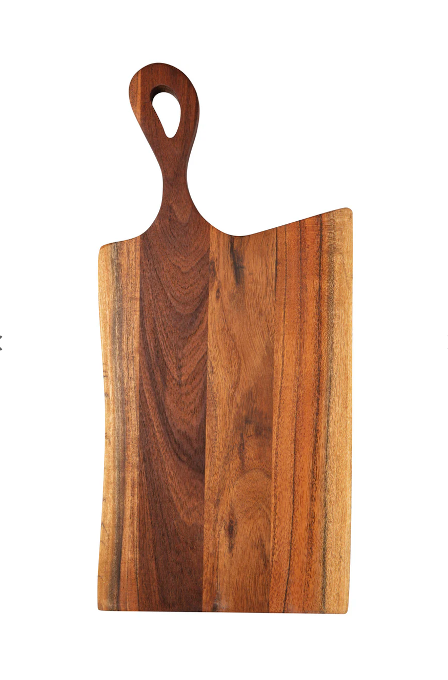 Acacia Rustic Edge Serving Paddle 23 in