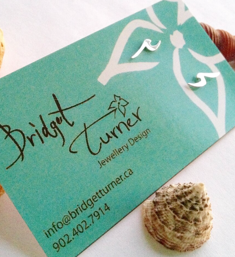 Bridget Turner Jewellery - Mini Wave Studs in Silver
