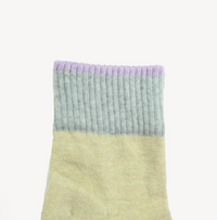 Block Pima Socks