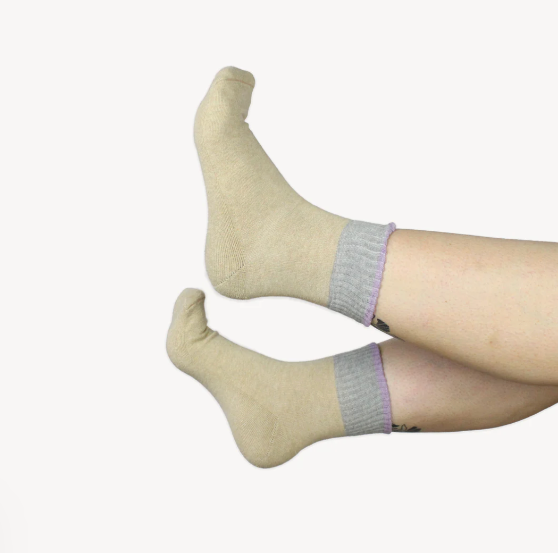 Block Pima Socks