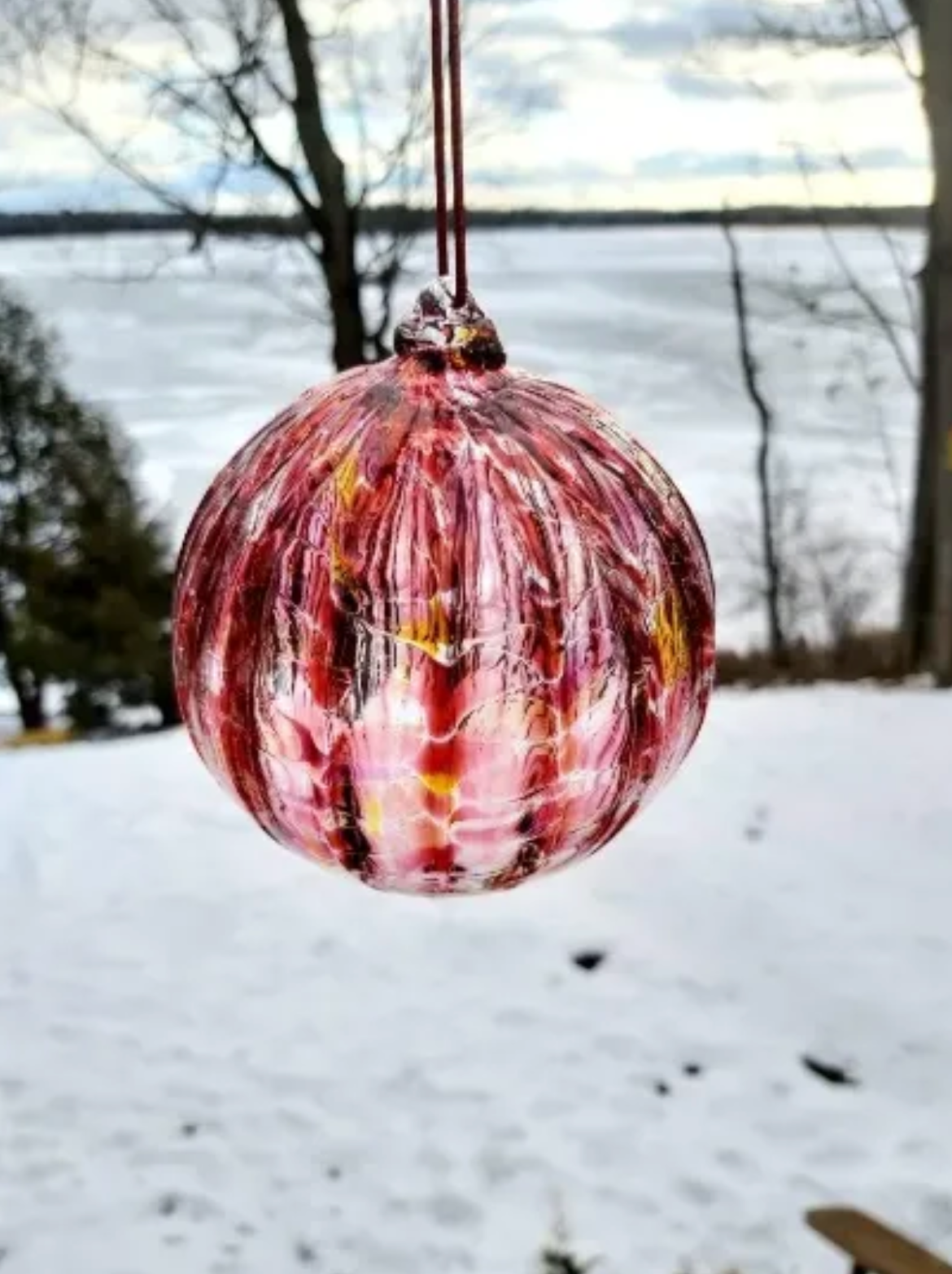 Blown Glass Large Friendship Balls