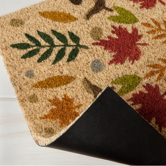 Fall Foliage Coir Fibre Doormat
