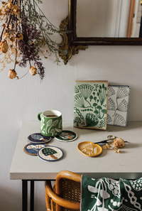 Wildgrove Beaded Coasters Set of 4