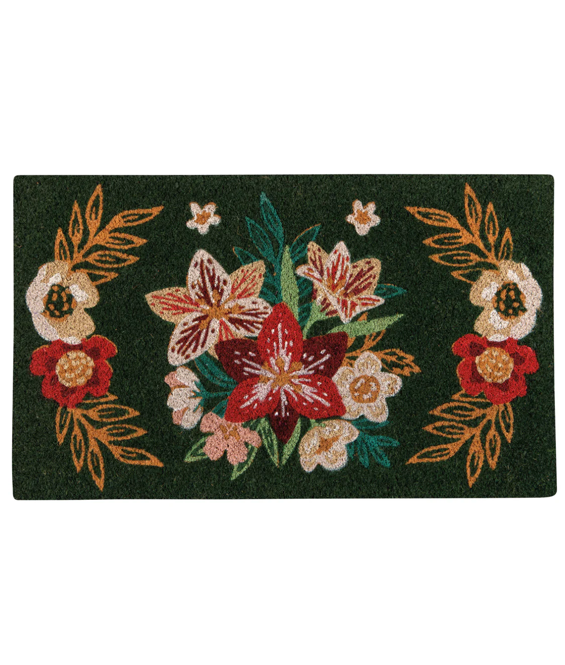 Amaryllis Christmas Doormat