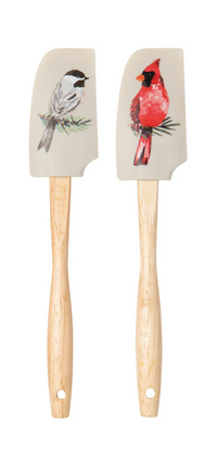 Birds & Boughs Christmas Mini Silicone Spatulas Set