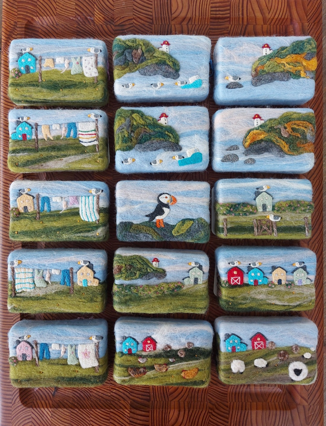 The Shearing Felt Co. Hand-Felted Goat Milk Soap