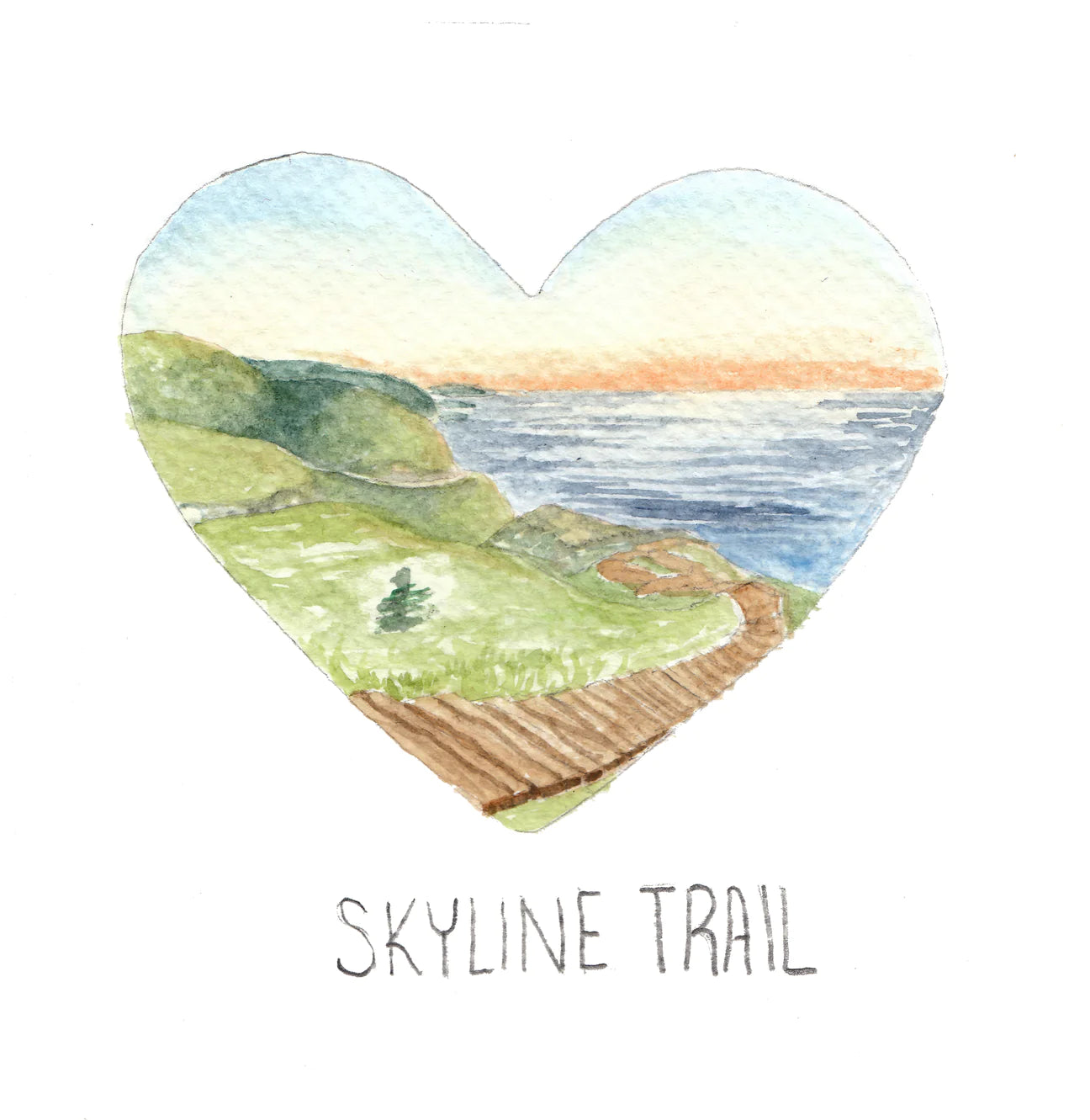 Skyline Trail Print