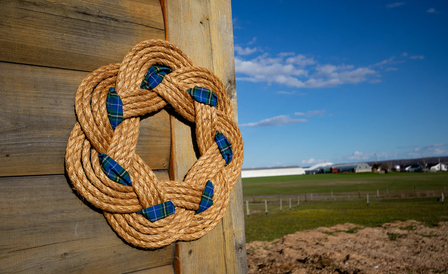All For Knot - Nova Scotia Tartan Sailors Wreath