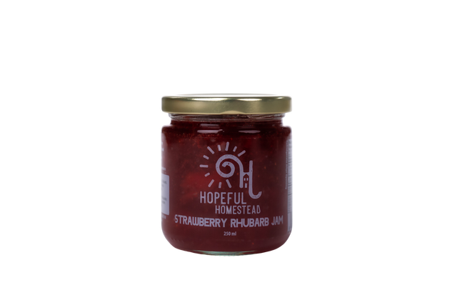 Strawberry Rhubarb Jam 250ml