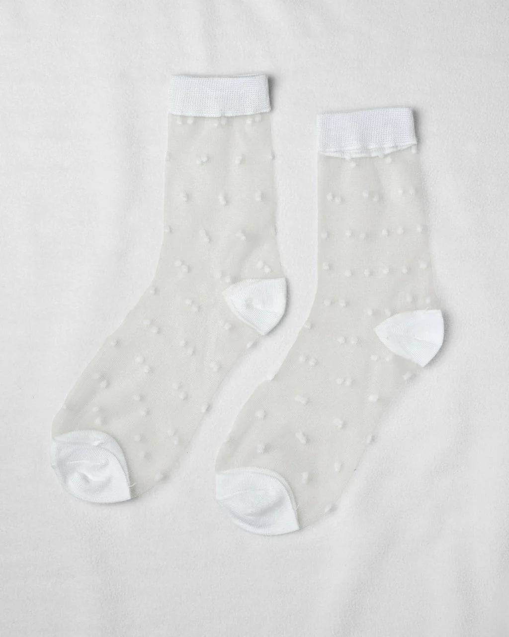 Sheer Dot Socks
