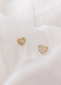 You Stole My Heart - Gold Plated Earrings