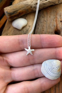 Bridget Turner Jewellery - Mini Sea Star Necklace in Silver