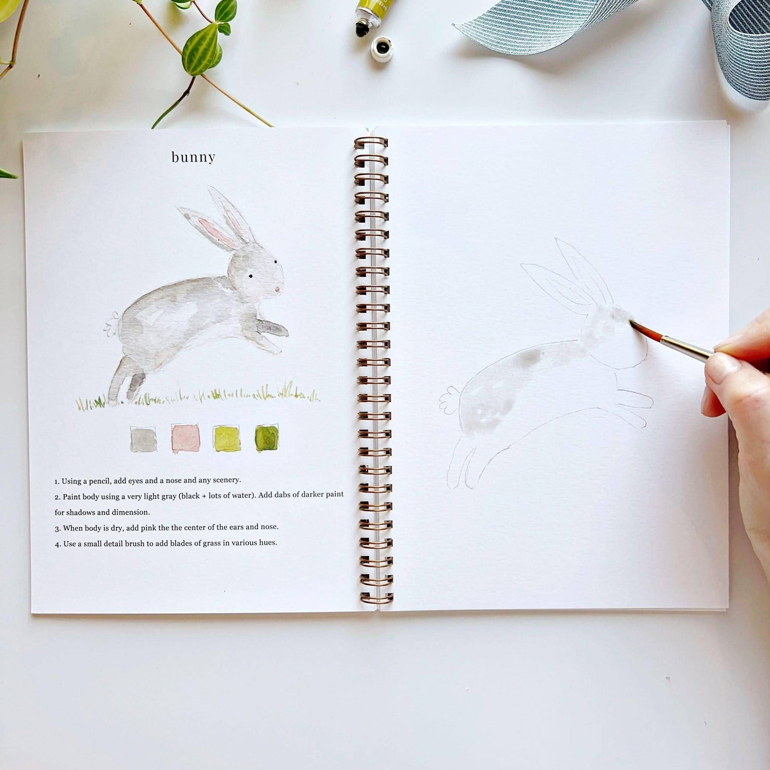 Emily Lex - Animals Watercolor Workbook