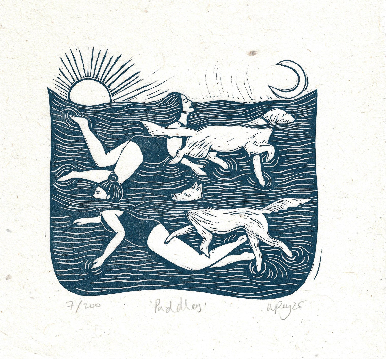 Prints by the Bay - Paddlers Card
