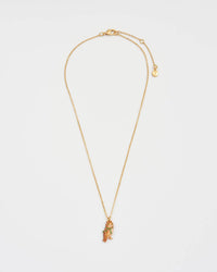Fable England - Cosy Owl Gold Chain Necklace